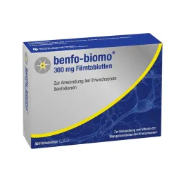 Benfo-biomo 300 mg apvalkotās tabletes, 30 gab