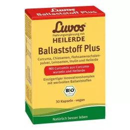 LUVOS Ārstnieciskā māla Organic Fiber Plus kapsulas, 30 gab