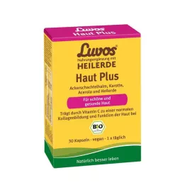 LUVOS Kapsulas Healing Clay Organic Skin Plus, 30 gab
