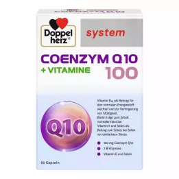 DOPPELHERZ Koenzīms Q10 100+Vitamins sistēmas kapsulas, 60 gab