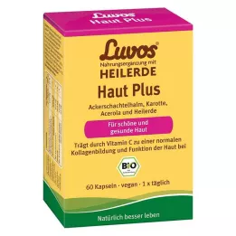 LUVOS Kapsulas Healing Clay Organic Skin Plus, 60 gab