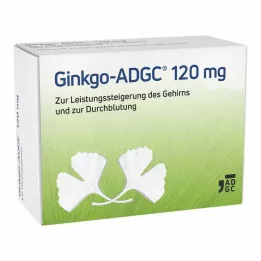GINKGO ADGC 120 mg apvalkotās tabletes, 60 gab