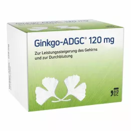 GINKGO ADGC 120 mg apvalkotās tabletes, 120 gab