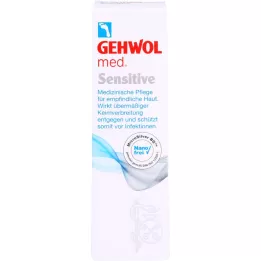 GEHWOL MED jutīgs krēms, 75 ml