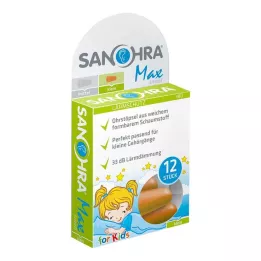SANOHRA max ausu aizbāžņi bērniem, 12 gab