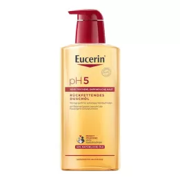 EUCERIN pH5 dušas eļļa jutīgai ādai ar pumpīti, 400 ml