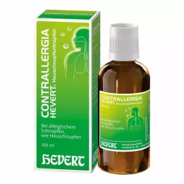 CONTRALLERGIA Hevert siena drudža pilienu maisījums, 100 ml