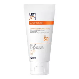 LETI AT4 Defense sejas krēms SPF 50+, 50 ml