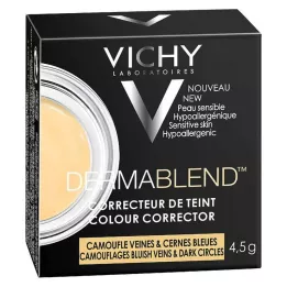 VICHY DERMABLEND Korekcijas krāsa dzeltens krēms, 4,5 g
