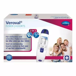 VEROVAL 2in1 infrasarkanais klīniskais termometrs, 1 gab