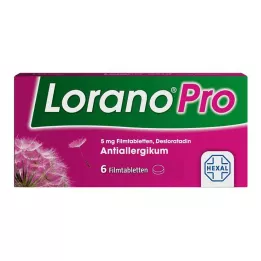 LORANOPRO 5 mg apvalkotās tabletes, 6 gab