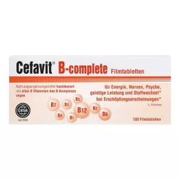 CEFAVIT B komplekta apvalkotās tabletes, 100 gab