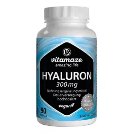 HYALURONSÄURE 300 mg lielas devas vegānu kapsulas, 90 gab
