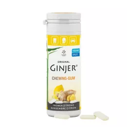 INGWER GINJER Citronu košļājamā gumija, 30 g