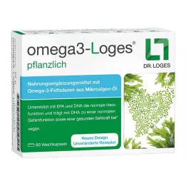 OMEGA3-Loges dārzeņu kapsulas, 60 gab