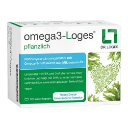OMEGA3-Loges dārzeņu kapsulas, 120 gab