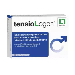 TENSIO LOGES Apvalkotās tabletes, 120 gab