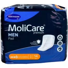 MOLICARE Premium MEN Spilventiņš 4 pilieni, 14 gab