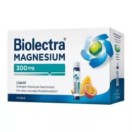 BIOLECTRA Magnijs 300 mg Šķidrums, 14 gab