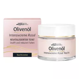 OLIVENÖL INTENSIVCREME Rožu nakts krēms, 50 ml