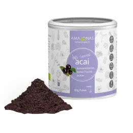 ACAI 100% organisks pulveris bez nesējiem, 80 g