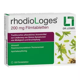 RHODIOLOGES 200 mg apvalkotās tabletes, 120 gab