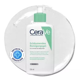 CERAVE putojošs tīrīšanas gēls, 236 ml