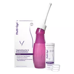 MULTI-GYN Vaginālās dušas kombinētā iepakojuma putojošās tabletes, 1 P