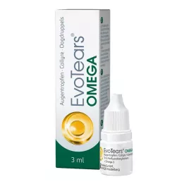EVOTEARS Omega acu pilieni, 3 ml