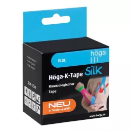 HÖGA-K-TAPE Zīds 5 cmx5 m l.fr.zils kineziols.Lente, 1 gab