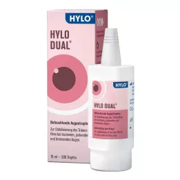HYLO DUAL Acu pilieni, 10 ml