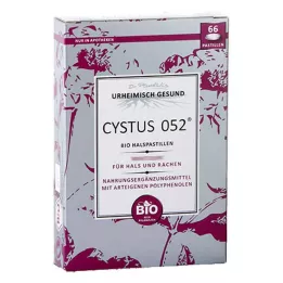 CYSTUS 052 Organiskās rīkles tabletes, 66 gab
