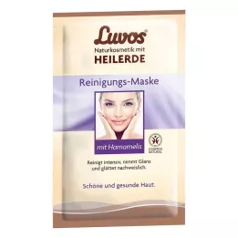 LUVOS Ārstnieciskā mālu attīrošā maska Natural Cosmetics, 2X7,5 ml