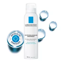 ROCHE-POSAY jutīgas ādas dezodorants 48h izsmidzināms, 150 ml