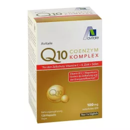COENZYM Q10 100 mg kapsulas+vitamīni+minerālvielas, 120gab