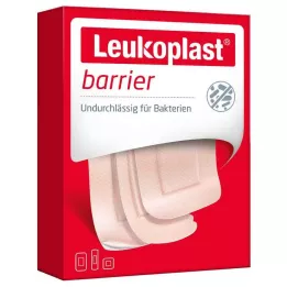LEUKOPLAST barjeras sloksnes 22x72mm/38x38mm/38x63mm, 20 gab
