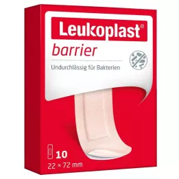 LEUKOPLAST barjeras Sloksnes 22x72 mm, 10 gab