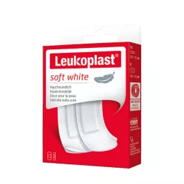 LEUKOPLAST mīksta balta str.19x72mm 12st/38x72mm 8st,20st