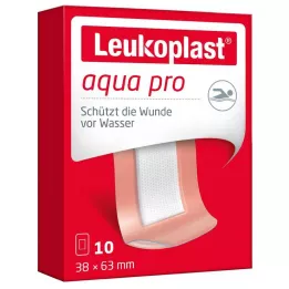 LEUKOPLAST aqua pro Strips 38x63 mm, 10 gab