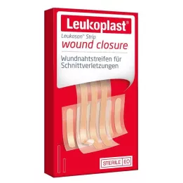 LEUKOPLAST Leukosan Strip sterila 6x38 mm/6x75 mm, 9 gab