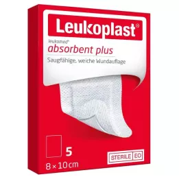 LEUKOPLAST Leukomed sterils 8x10 cm brūču pārsējs, 5 gab