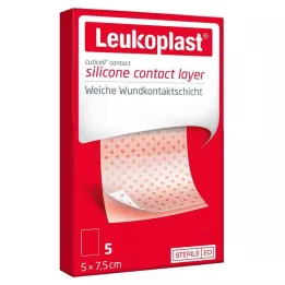LEUKOPLAST Cuticell Contact sterils 5x7,5 cm, 5 gab