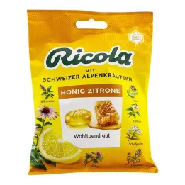 RICOLA m.Z.Beutel Echinacea medus citrona bonbons, 75 g
