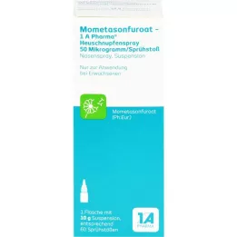 MOMETASONFUROAT-1A Ph. Siena drudža aerosols 50 μg/sp. shot, 10 g