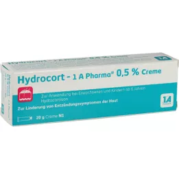 HYDROCORT-1A Pharma 0,5% krējums, 20 g