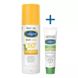 CETAPHIL Sun Daylong Kids SPF 50+ liposomu losjons, 150 ml