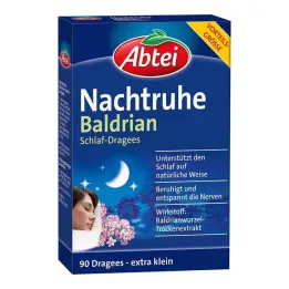 Abtei Nachtruhe Valerian miega tabletes, 90 gab
