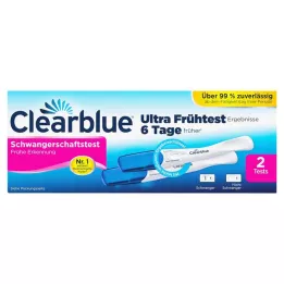 CLEARBLUE Grūtniecības testa agrīna noteikšana, 2 gab