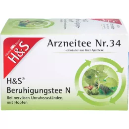 H&amp;S Nomierinoša tēja N filtru maisiņi, 20X2 g