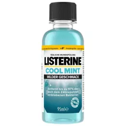 LISTERINE Cool Mint maigas garšas mutes skalojamais līdzeklis, 95 ml